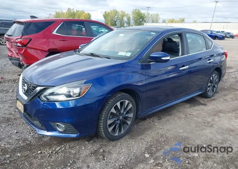 2016 Nissan Sentra Sr z USA, uszkodzony, nr VIN 3N1AB7AP4GY253117